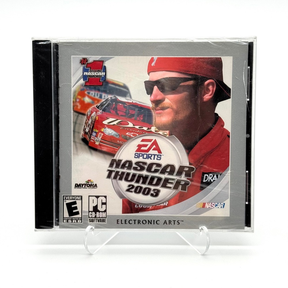 EA Sports NASCAR Thunder 2003 PC CD-ROM Game Sealed Jewel Case
